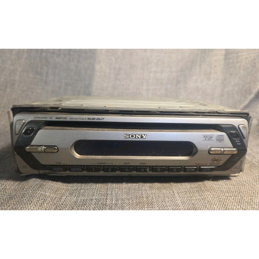 Sony Xplod CDX-S2210 Car Stereo CD MP3 Receiver Untested